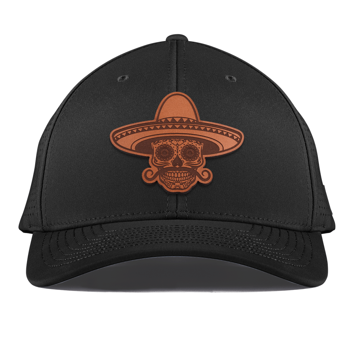 Sombrero Skull Curved Elite XGen™ Black