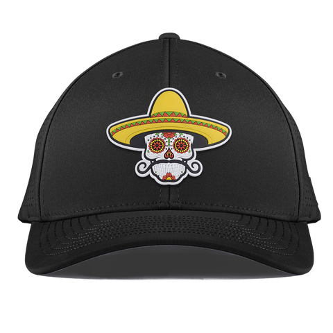 Sombrero Skull PVC Curved Elite XGen™ Black