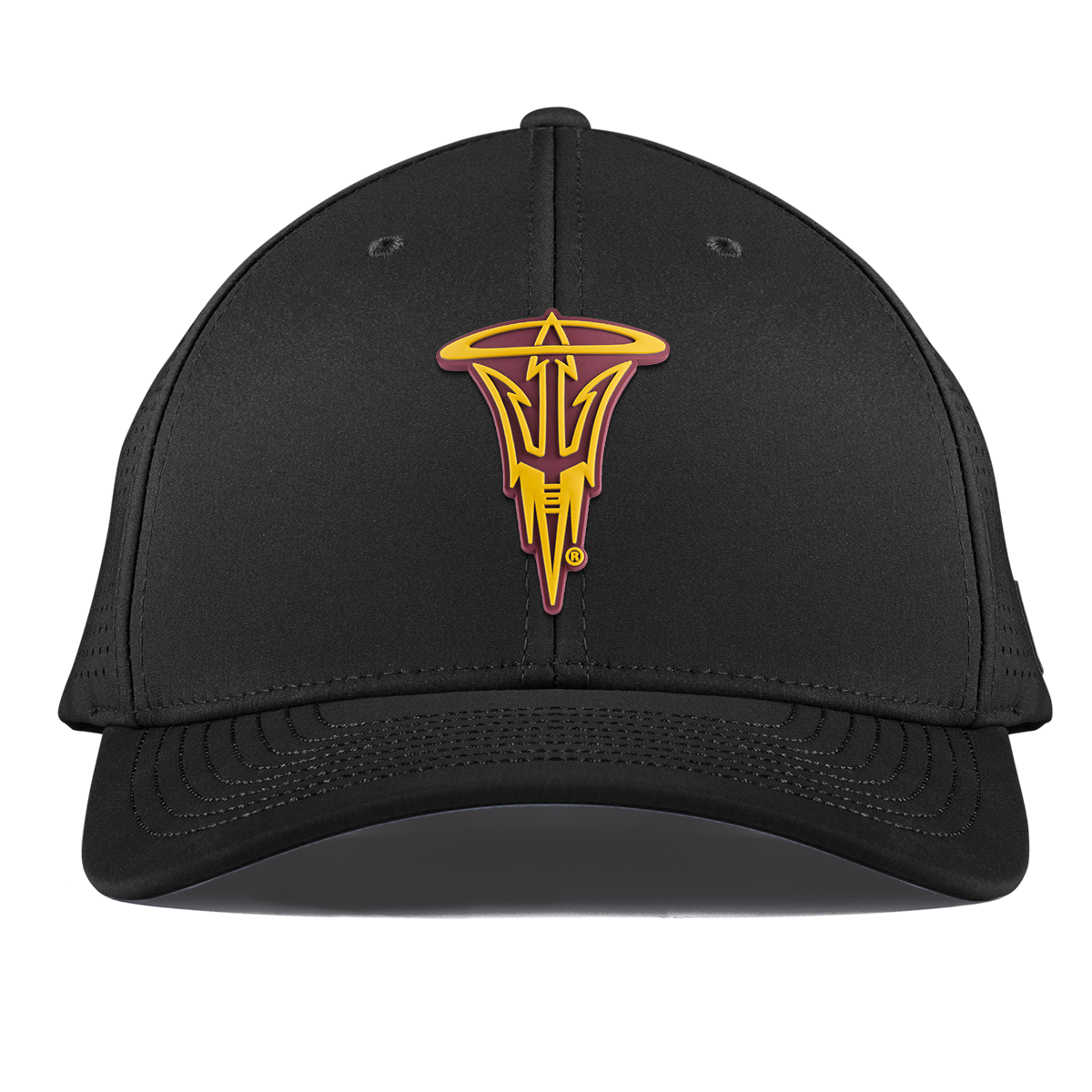 Arizona State University "Sun Angel Pitchfork" Curved Elite XGen™ Black