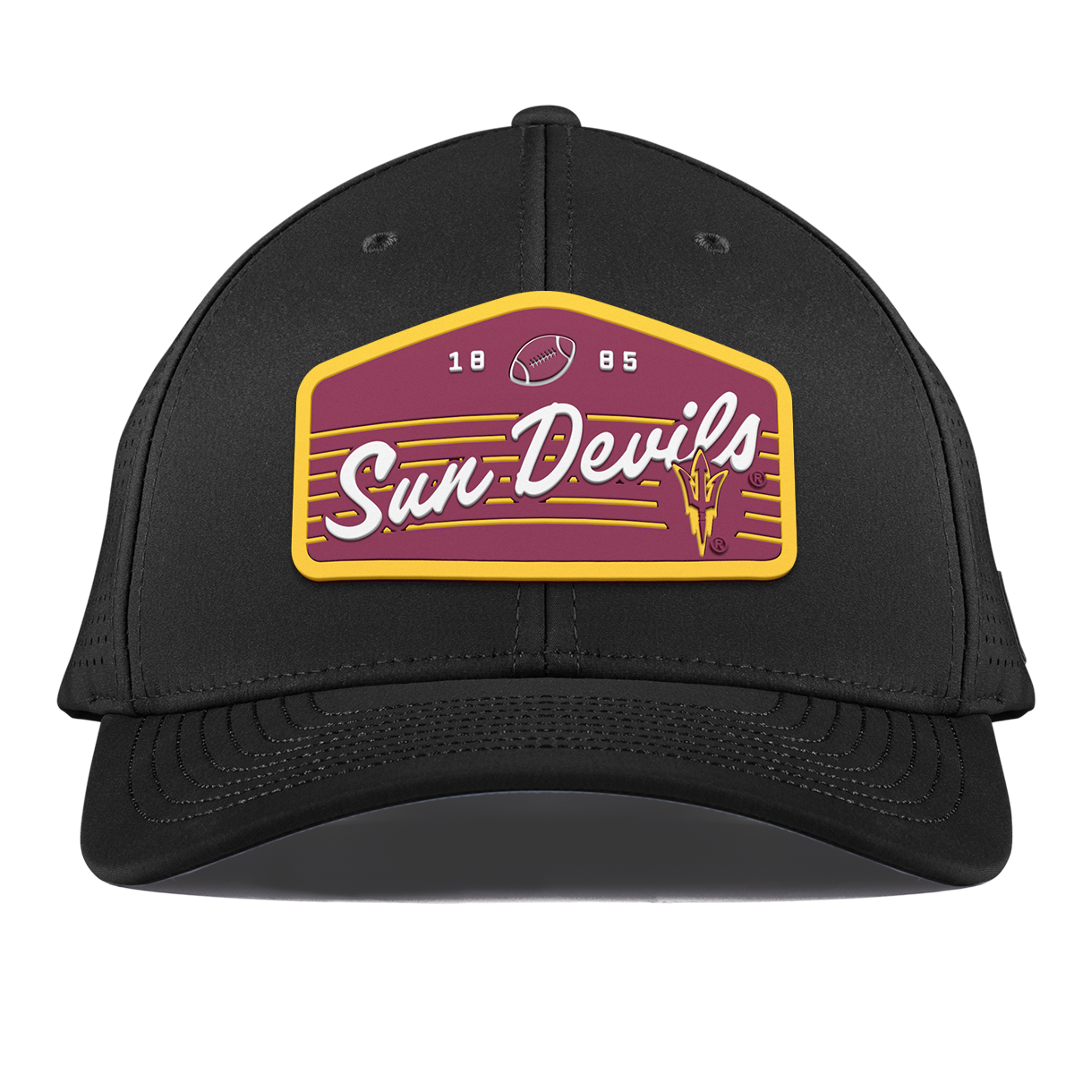 Arizona State University "Sun Devils Football" Curved Elite XGen™ Black