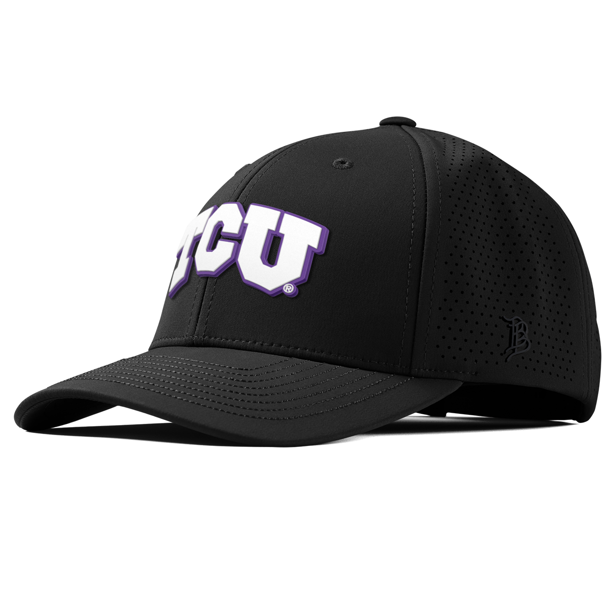 Texas Christian University "TCU Block" Curved Elite XGen™ Black
