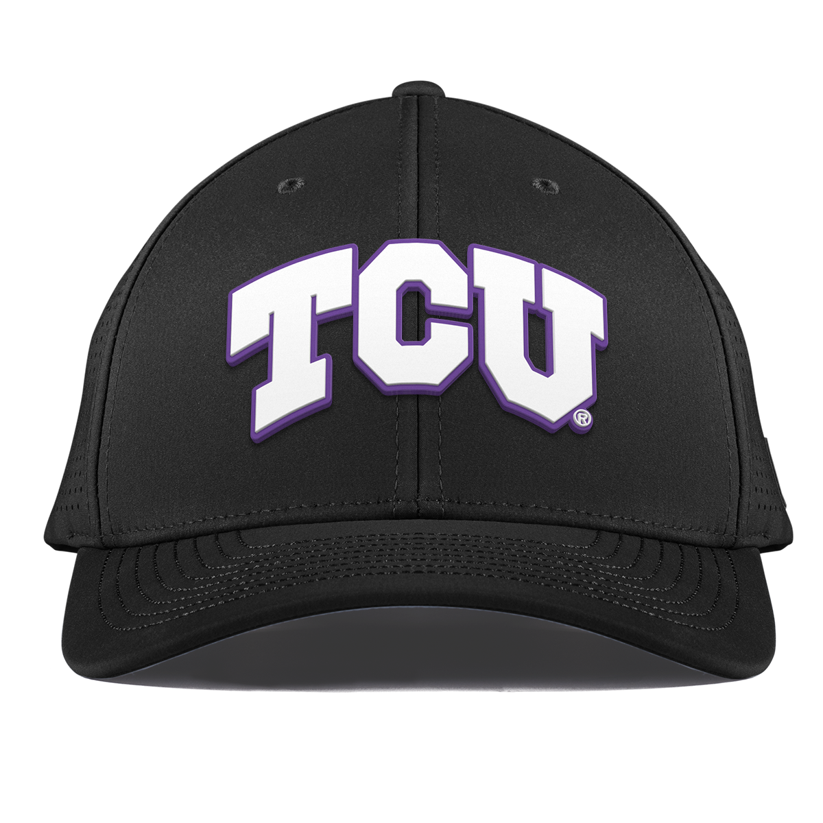 Texas Christian University "TCU Block" Curved Elite XGen™ Black