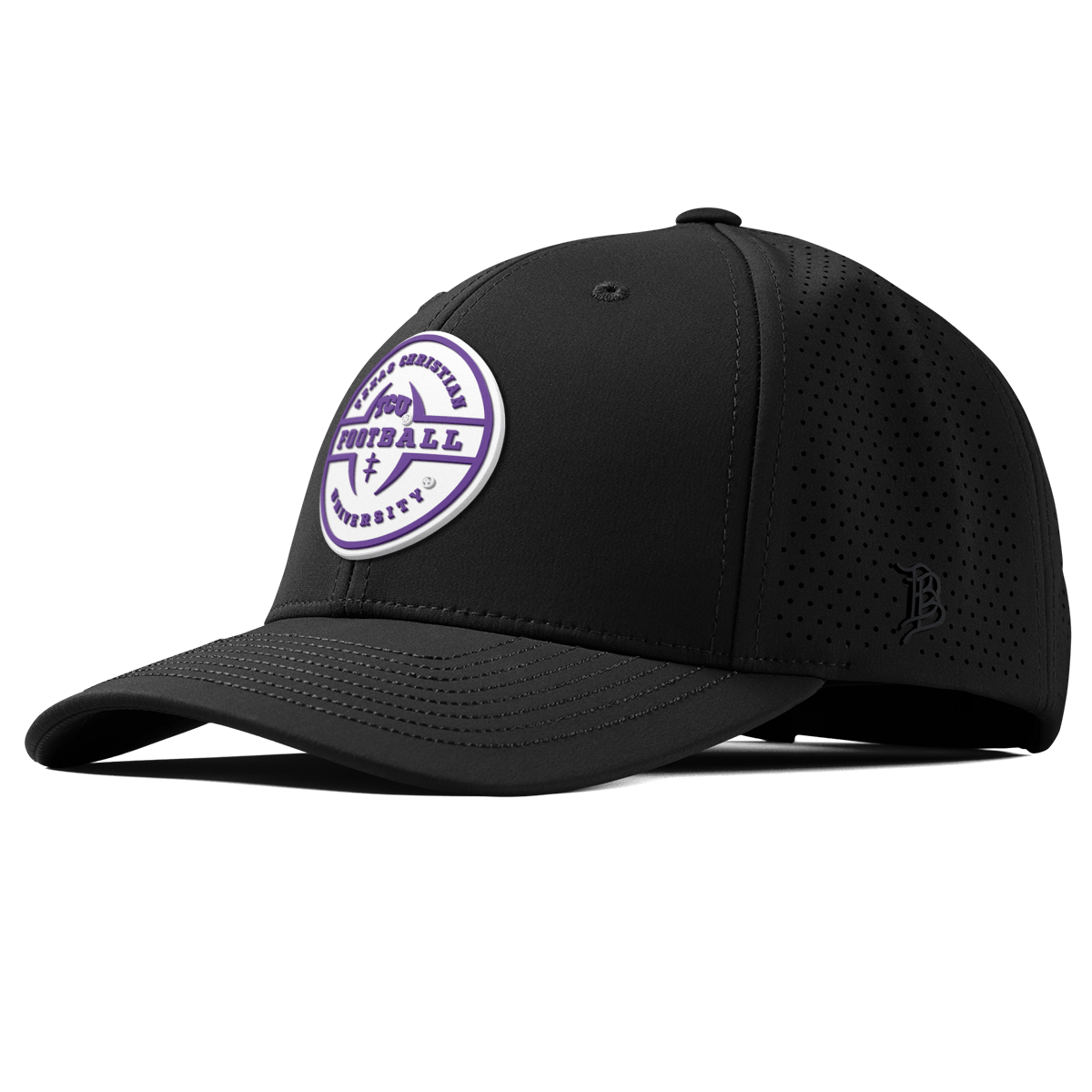 Texas Christian University "TCU Football Legacy" Curved Elite XGen™ Black