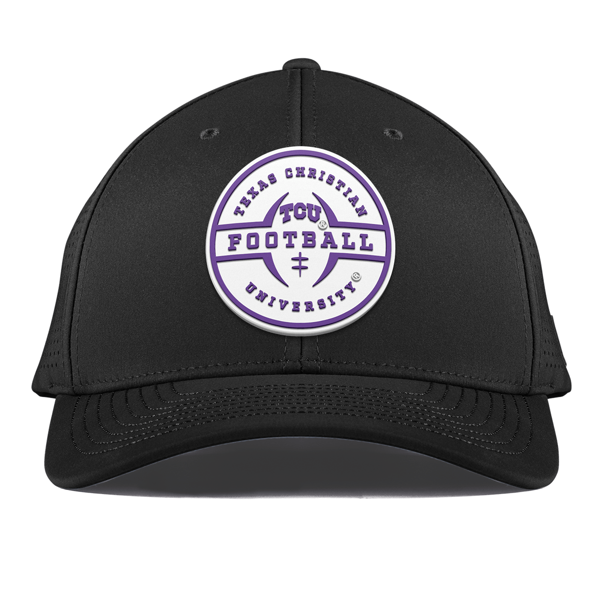 Texas Christian University "TCU Football Legacy" Curved Elite XGen™ Black