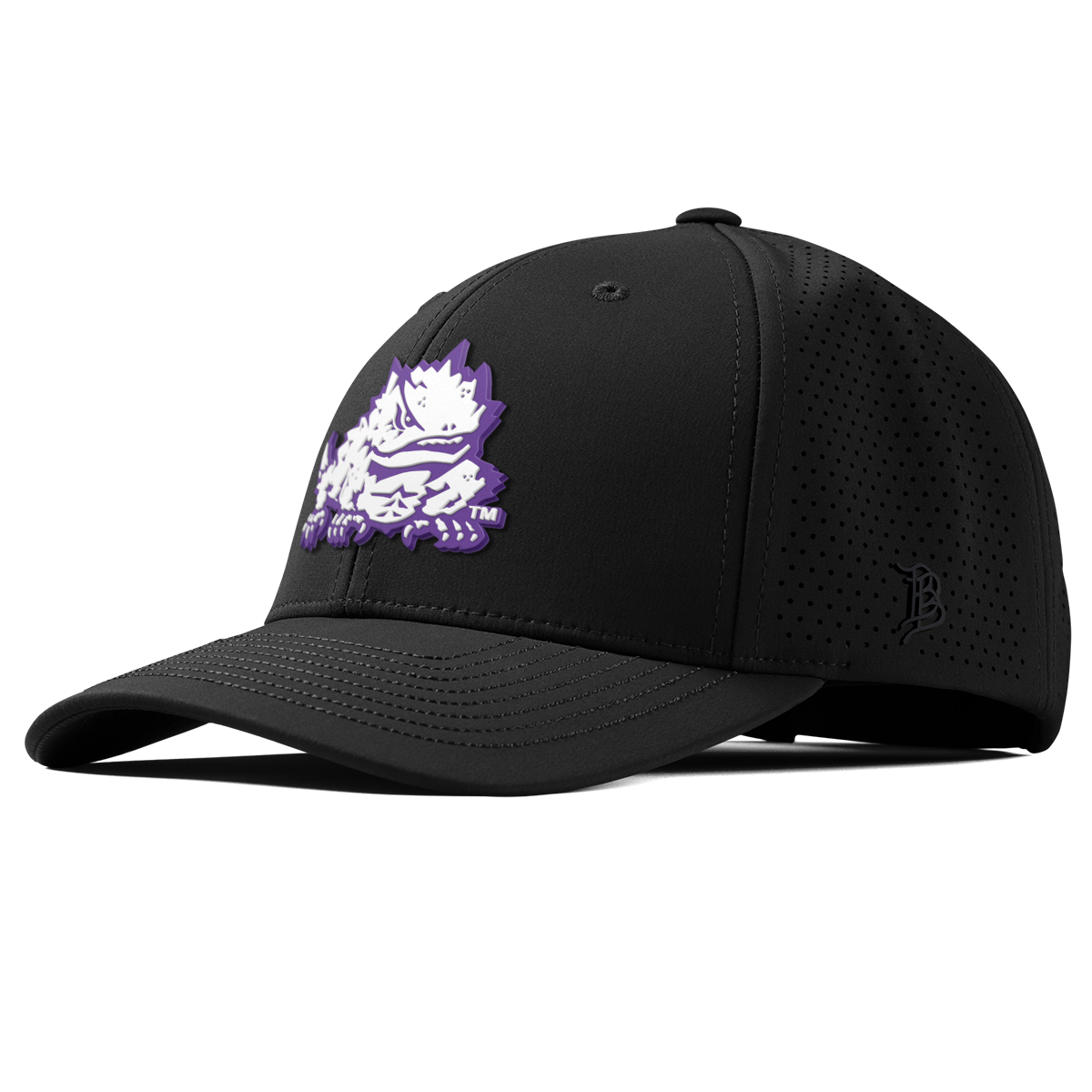 Texas Christian University "TCU Team Logo" Curved Elite XGen™ Black