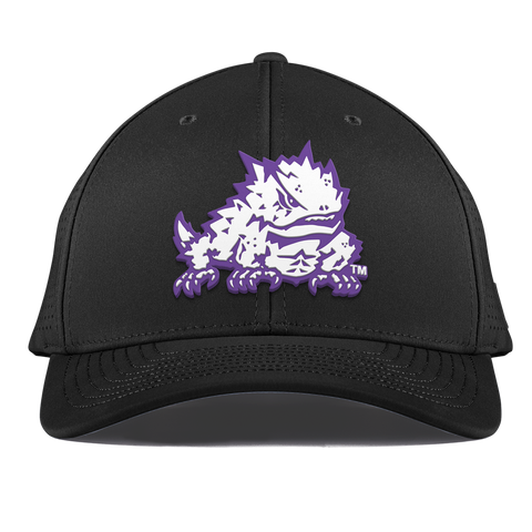 Texas Christian University "TCU Team Logo" Curved Elite XGen™ Black
