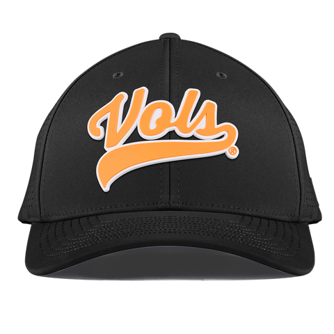 University of Tennessee "Tennessee Vols Script" Curved Elite XGen™ Black