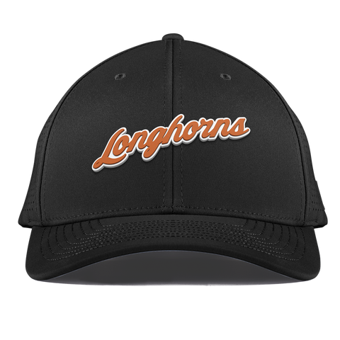 University of Texas "Texas Longhorn Script" Curved Elite XGen™ Black