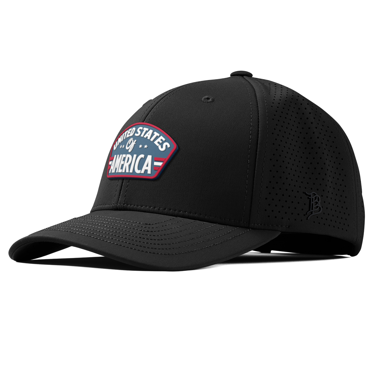 United States of America Badge Curved Elite XGen™ Black