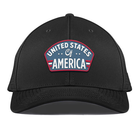 United States of America Badge Curved Elite XGen™ Black