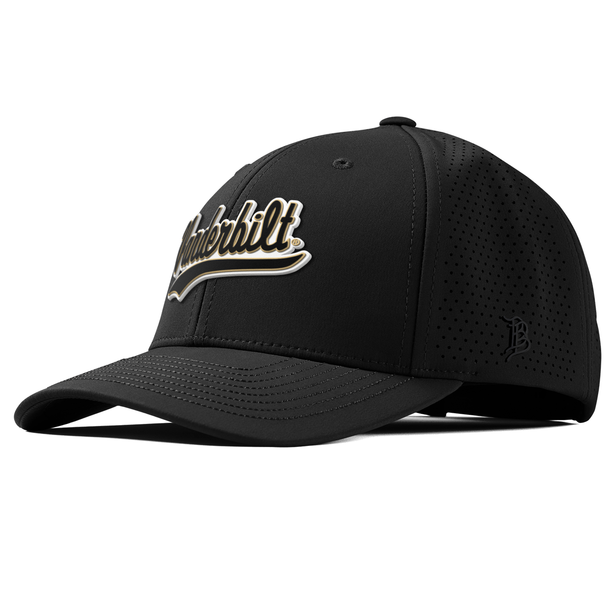 Vanderbilt University "Vanderbilt Script" Curved Elite XGen™ Black