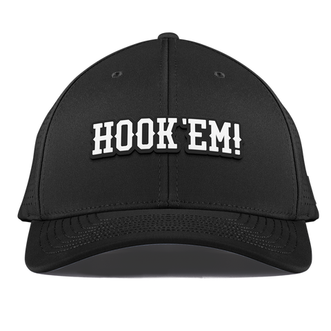 University of Texas "Vintage Hook'Em Horns" Flat Elite XGen™ Black