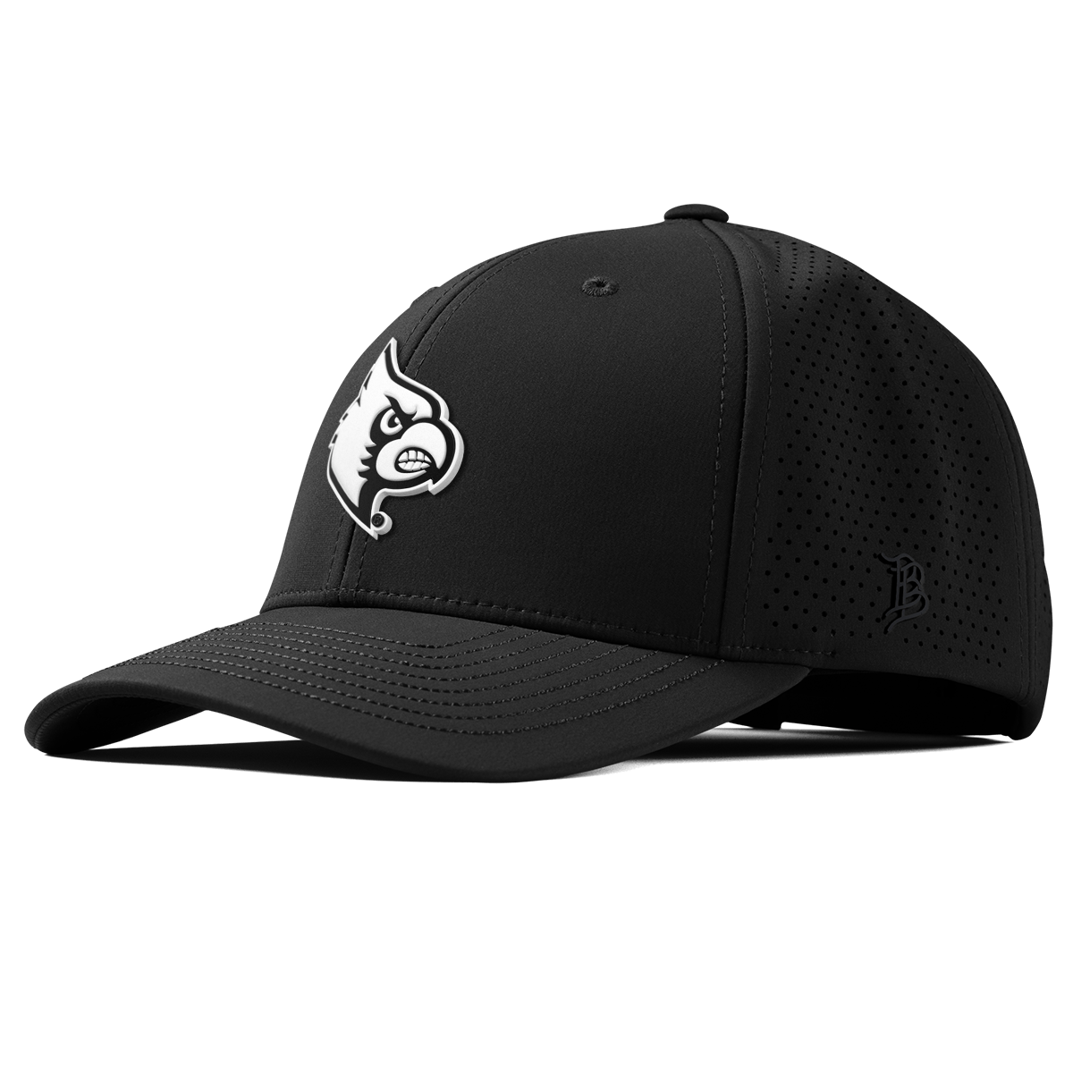 University of Louisville "Vintage Louisville Team Logo" Curved Elite XGen™ Black