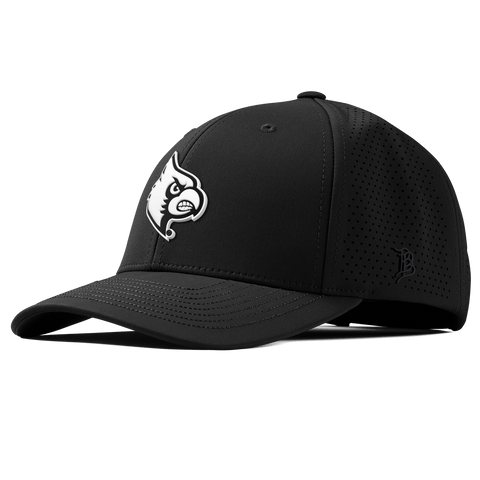 University of Louisville "Vintage Louisville Team Logo" Curved Elite XGen™ Black