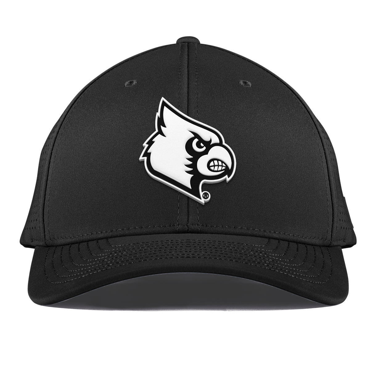 University of Louisville "Vintage Louisville Team Logo" Curved Elite XGen™ Black