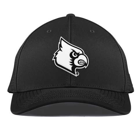 University of Louisville "Vintage Louisville Team Logo" Curved Elite XGen™ Black