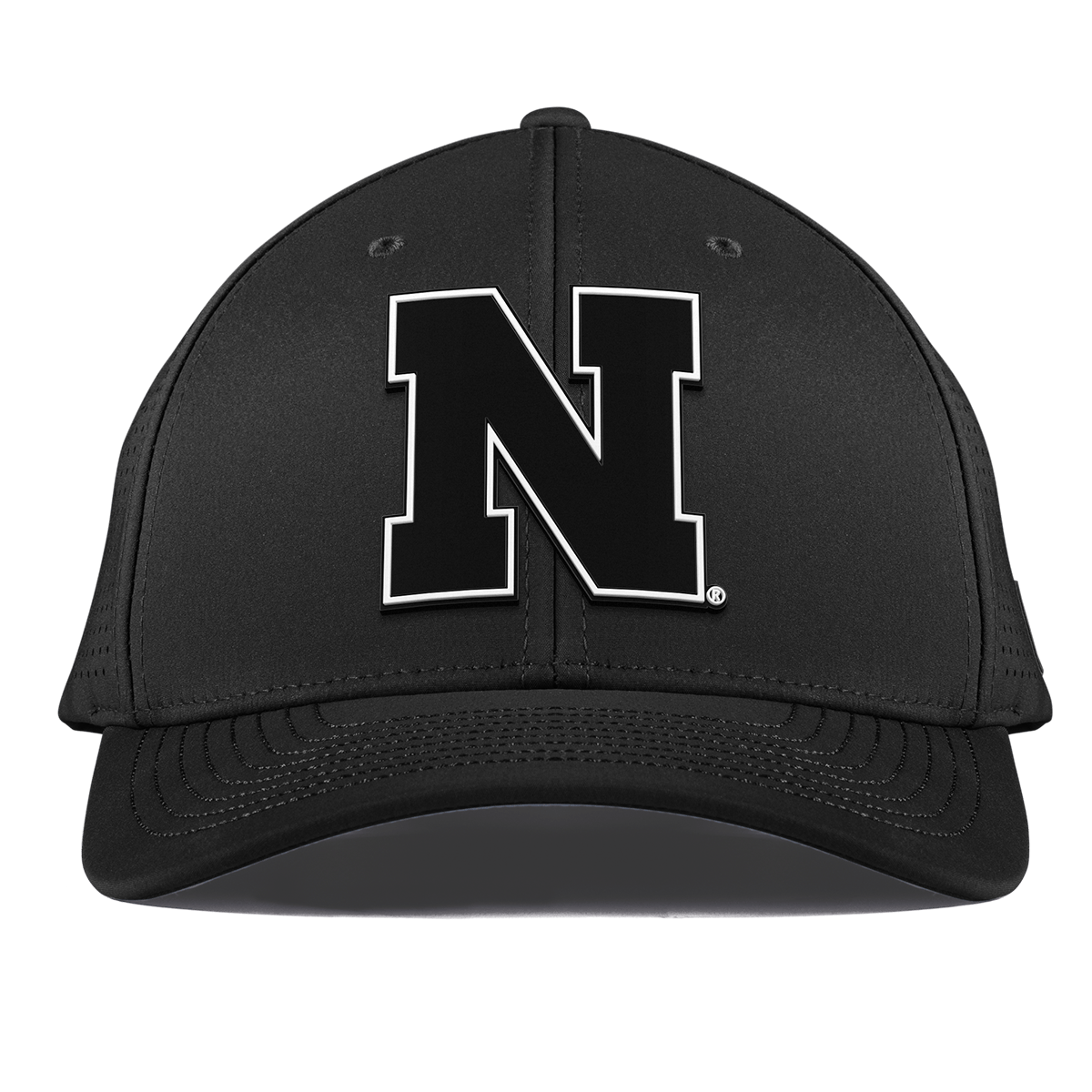 University of Nebraska "Vintage Nebraska Team Logo" Curved Elite XGen™ Black Black