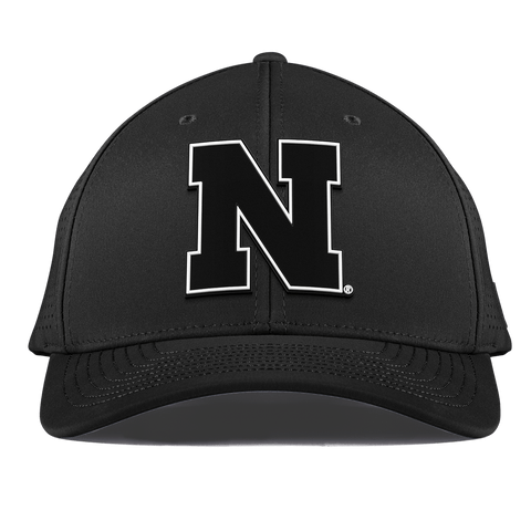 University of Nebraska "Vintage Nebraska Team Logo" Curved Elite XGen™ Black Black