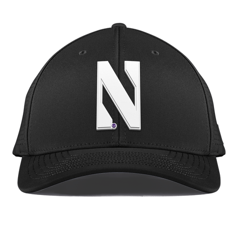 Northwestern University "Vintage Northwestern Block" Curved Elite XGen™ Black