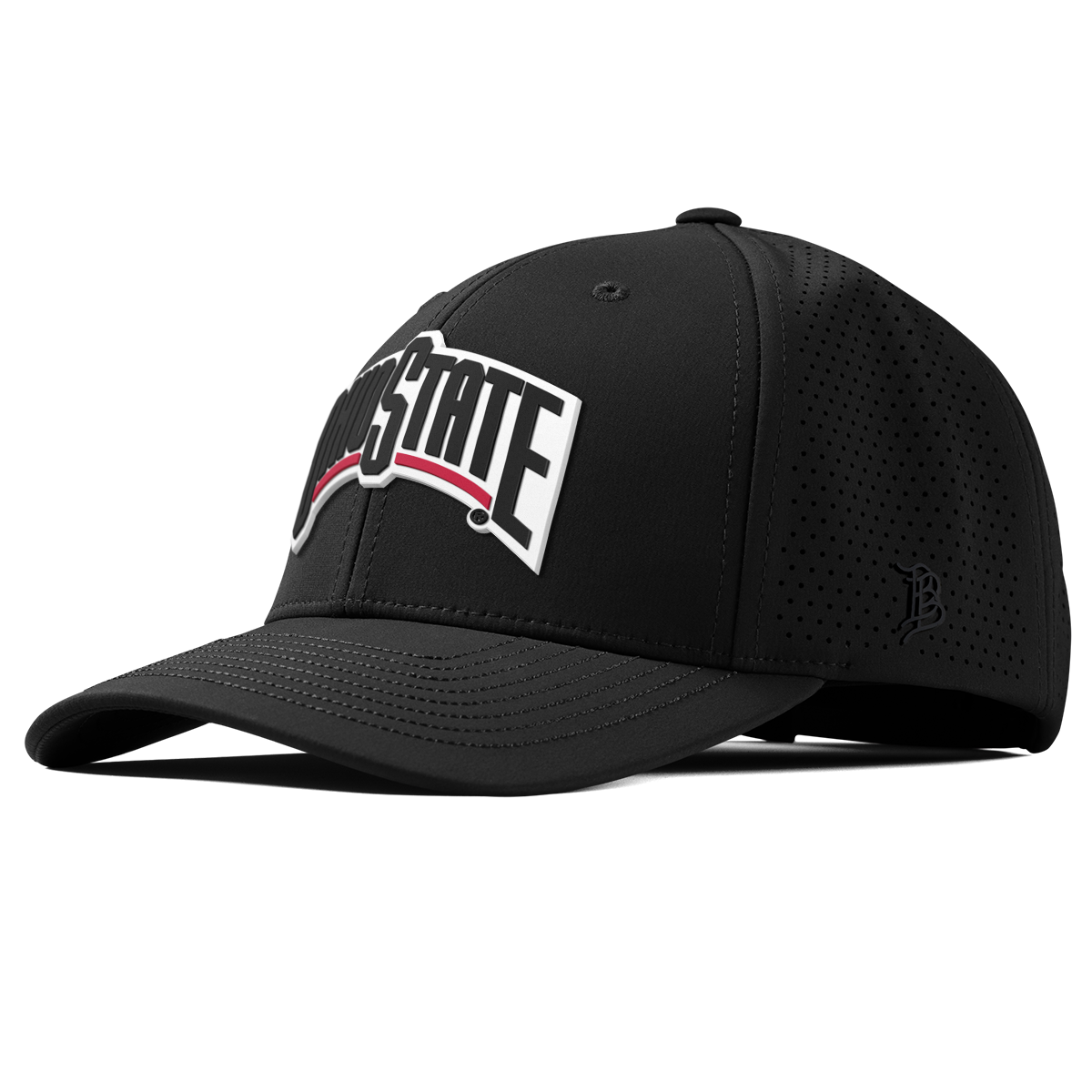 Ohio State University "Vintage Ohio State Block" Curved Elite XGen™ Black