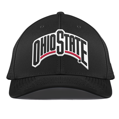 Ohio State University "Vintage Ohio State Block" Curved Elite XGen™ Black