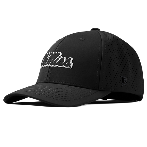 University of Mississippi "Vintage Ole Miss Team Logo" Curved Elite XGen™ Black