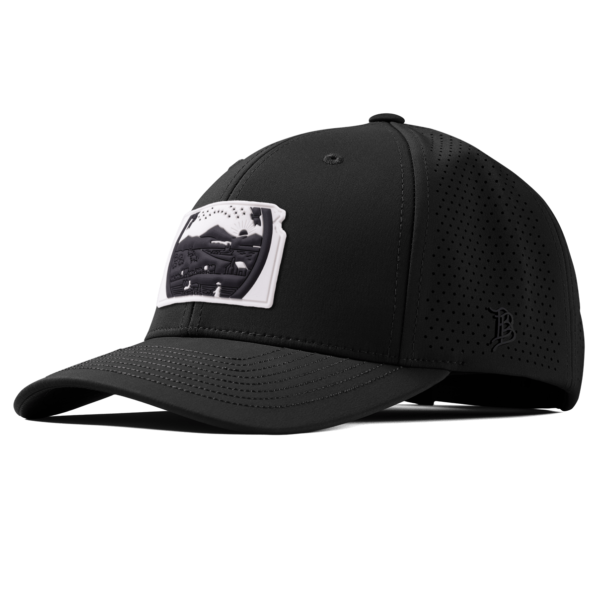 Kansas Vintage Curved Elite XGen™ Black