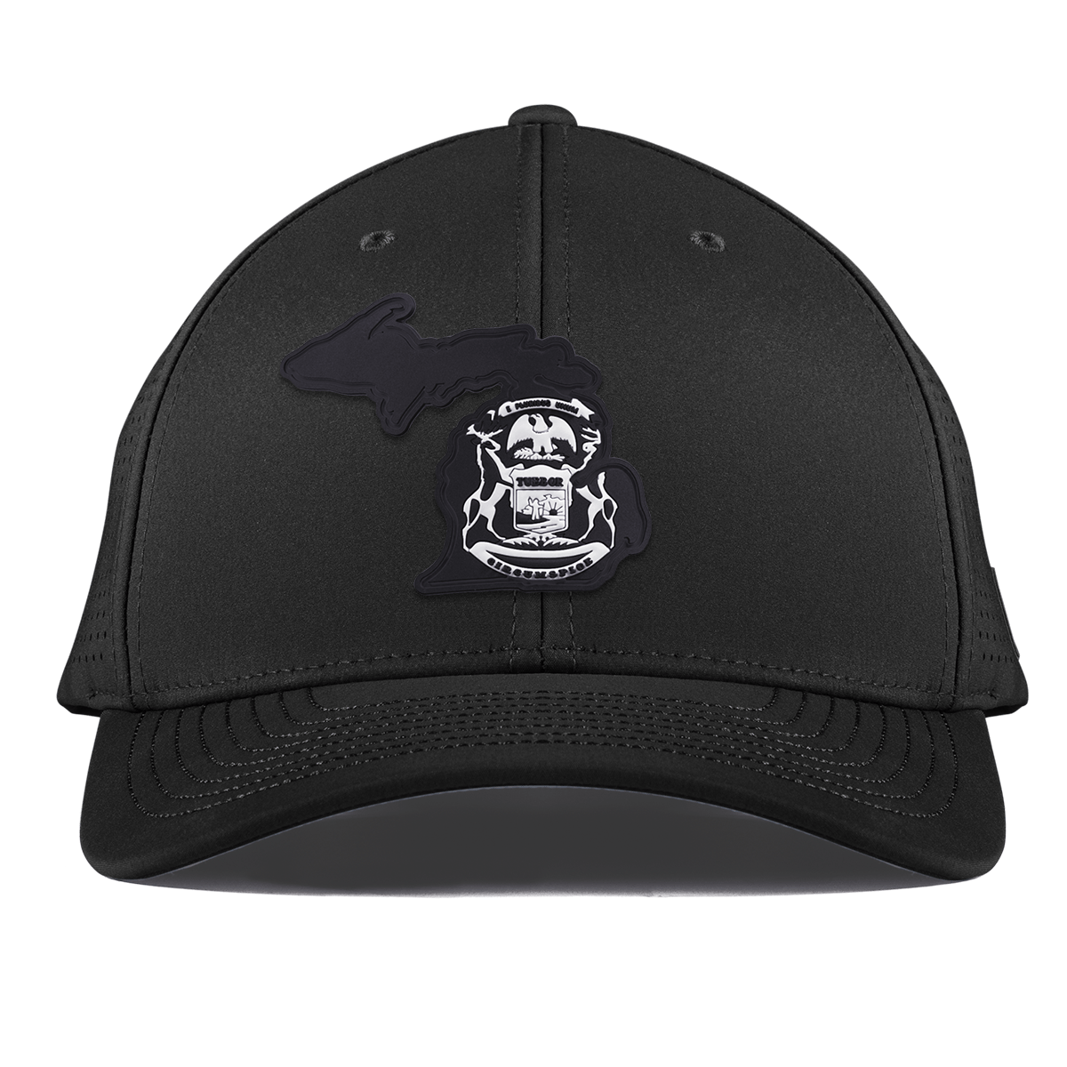 Michigan Vintage Curved Elite XGen™ Black
