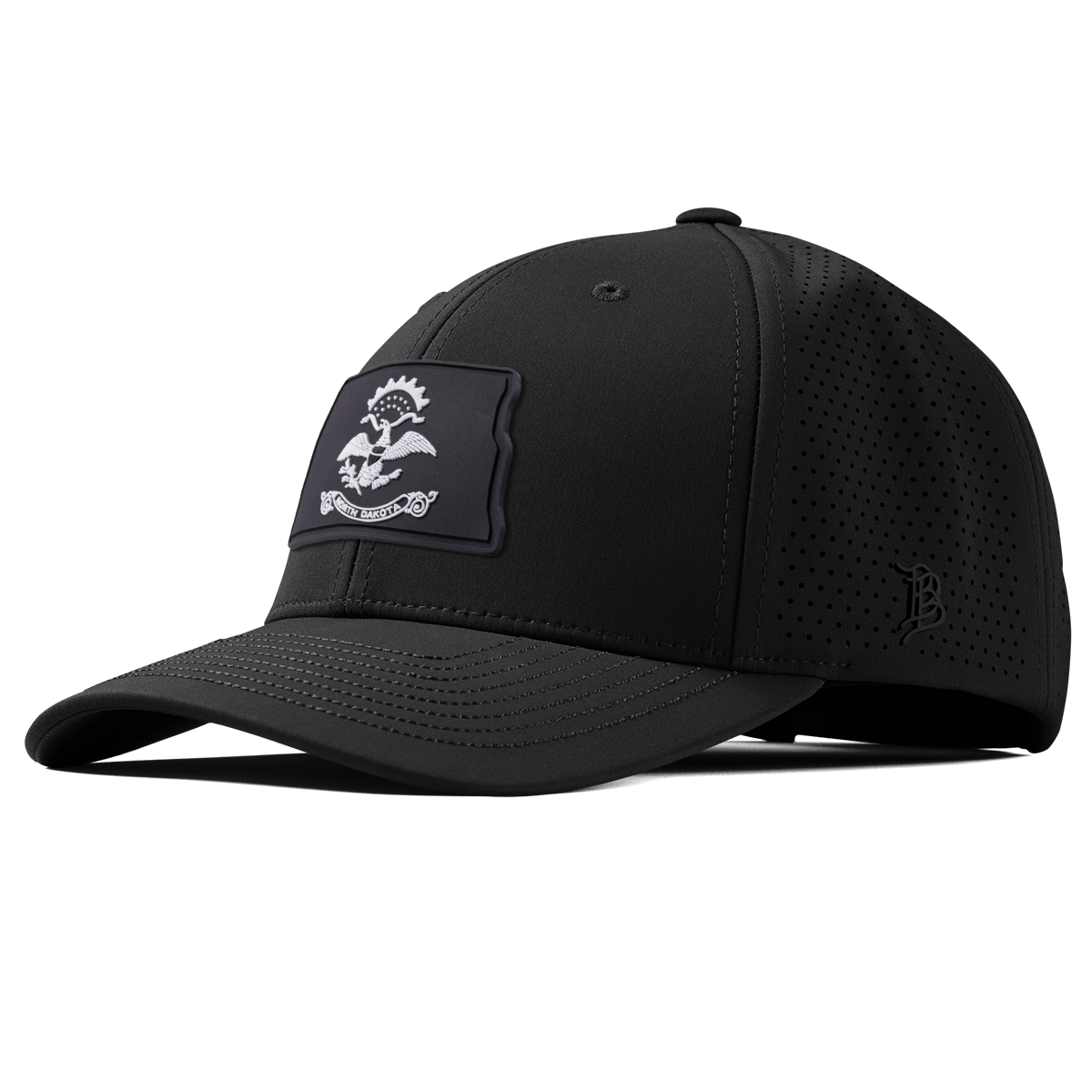 North Dakota Vintage Curved Elite XGen™ Black