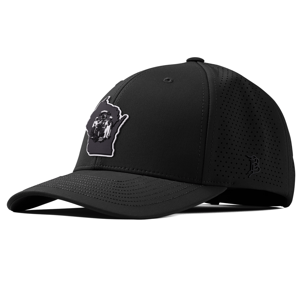 Wisconsin Vintage Curved Elite XGen™ Black