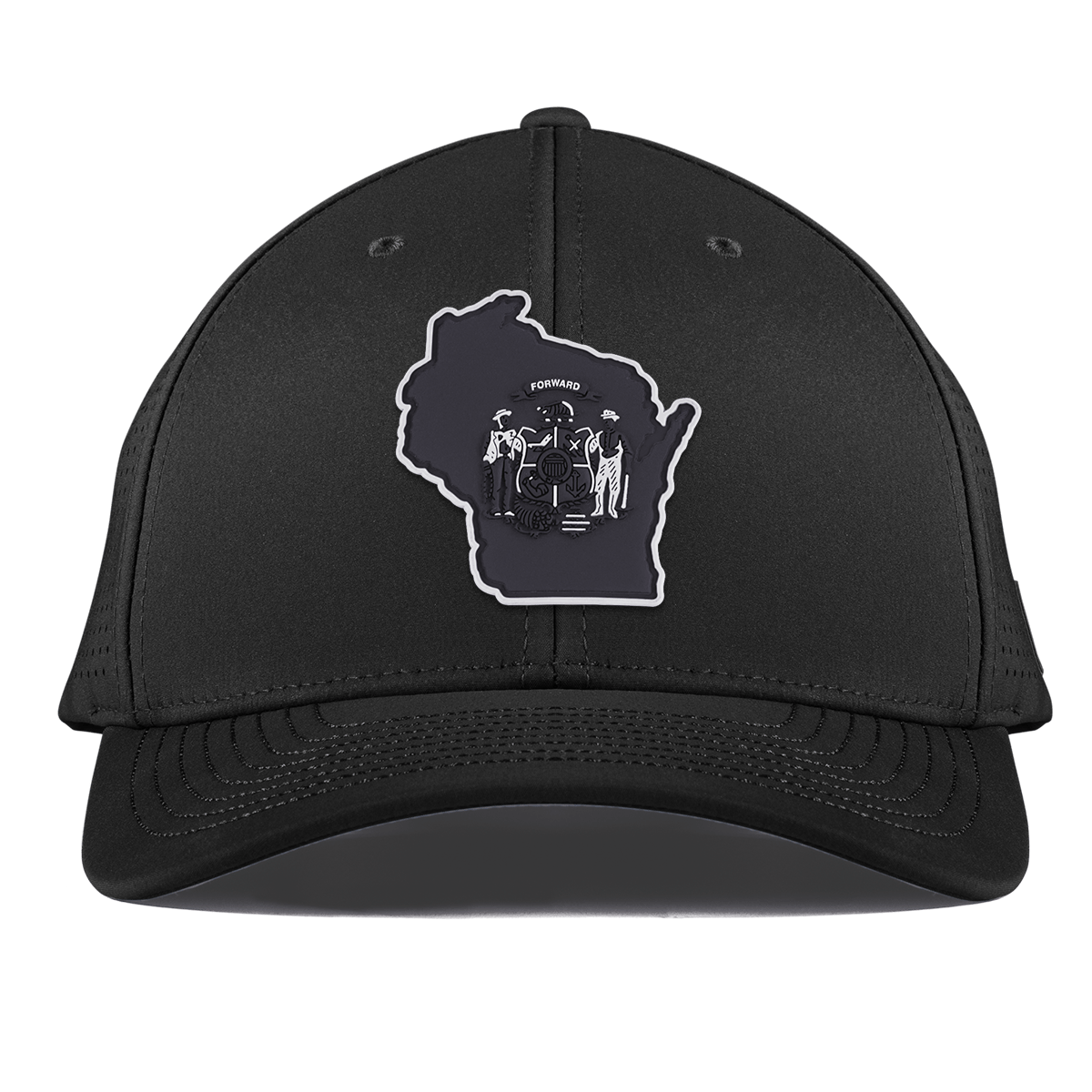 Wisconsin Vintage Curved Elite XGen™ Black