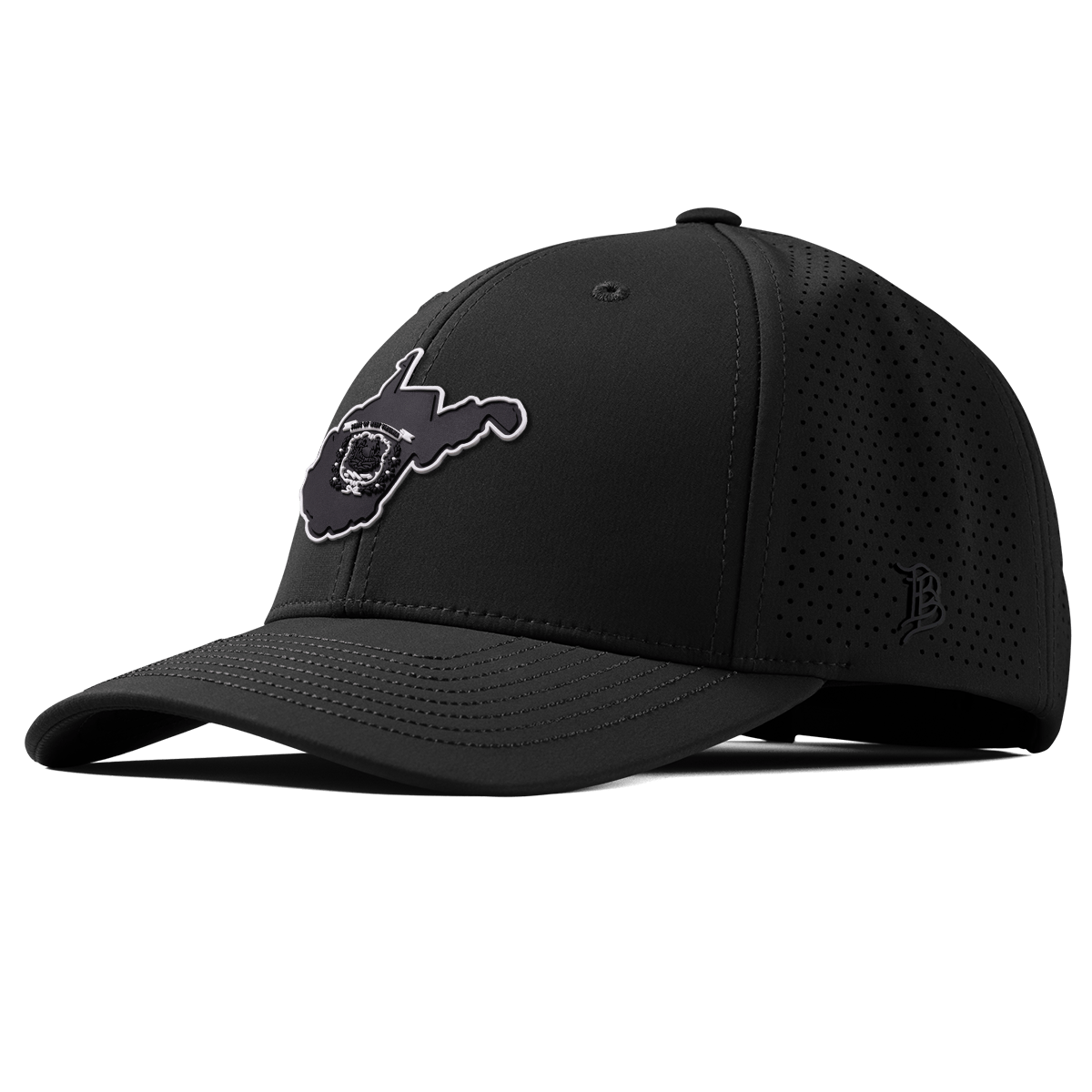 West Virginia Vintage Curved Elite XGen™ Black