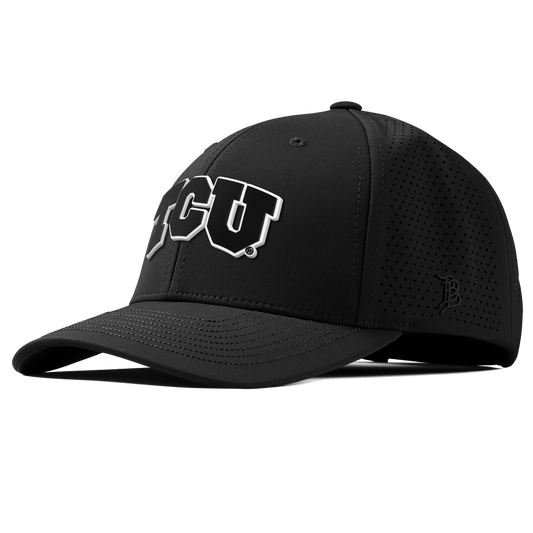 Texas Christian University "Vintage TCU Block" Curved Elite XGen™ Black