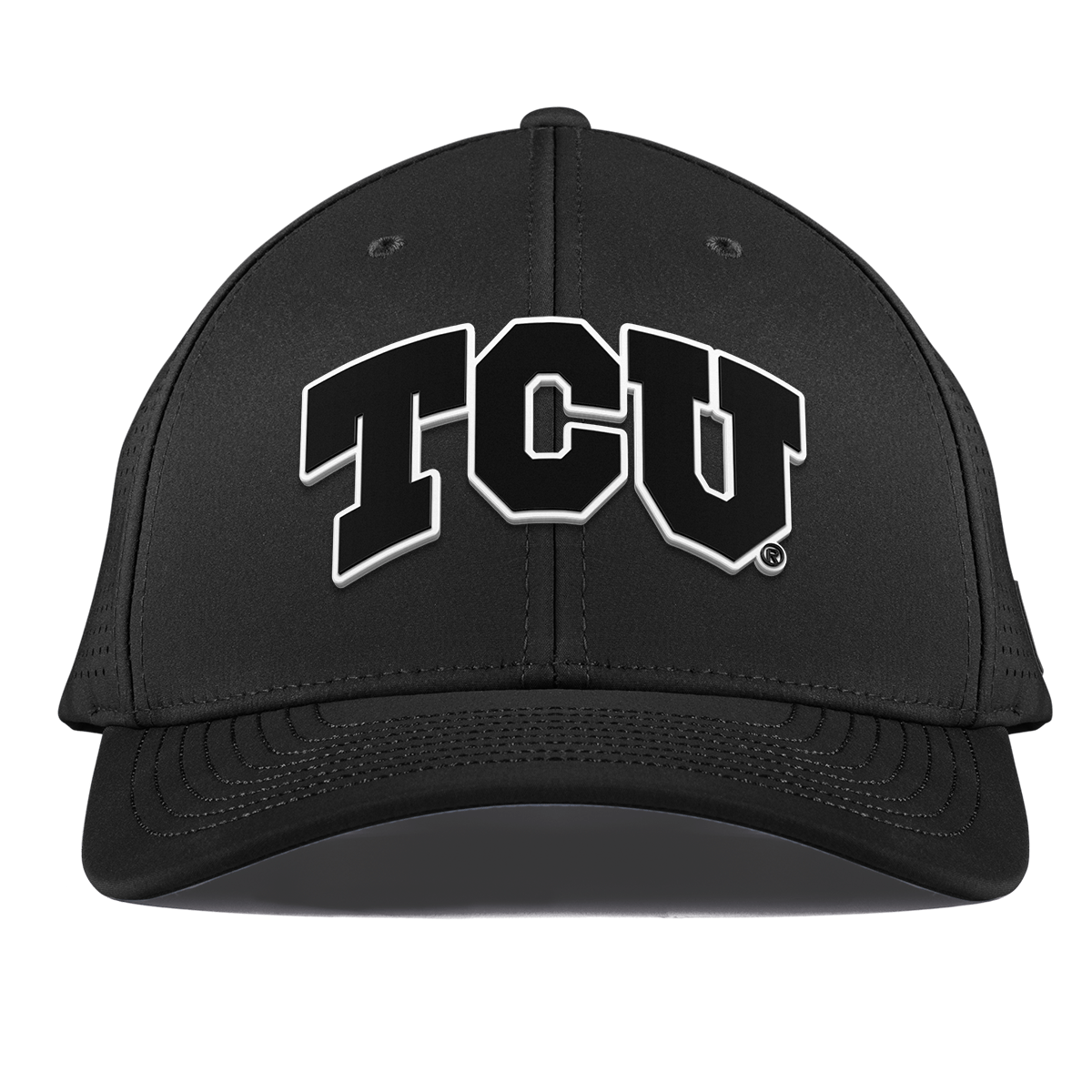 Texas Christian University "Vintage TCU Block" Curved Elite XGen™ Black