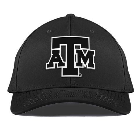 Texas A&M University "Vintage Texas A&M Block" Curved Elite XGen™ Black