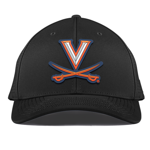 University of Virginia "Virginia Team Logo" Curved Elite XGen™ Black
