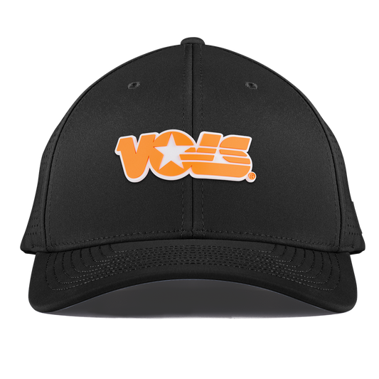 University of Tennessee "Tennessee Vols Block" Curved Elite XGen™ Black