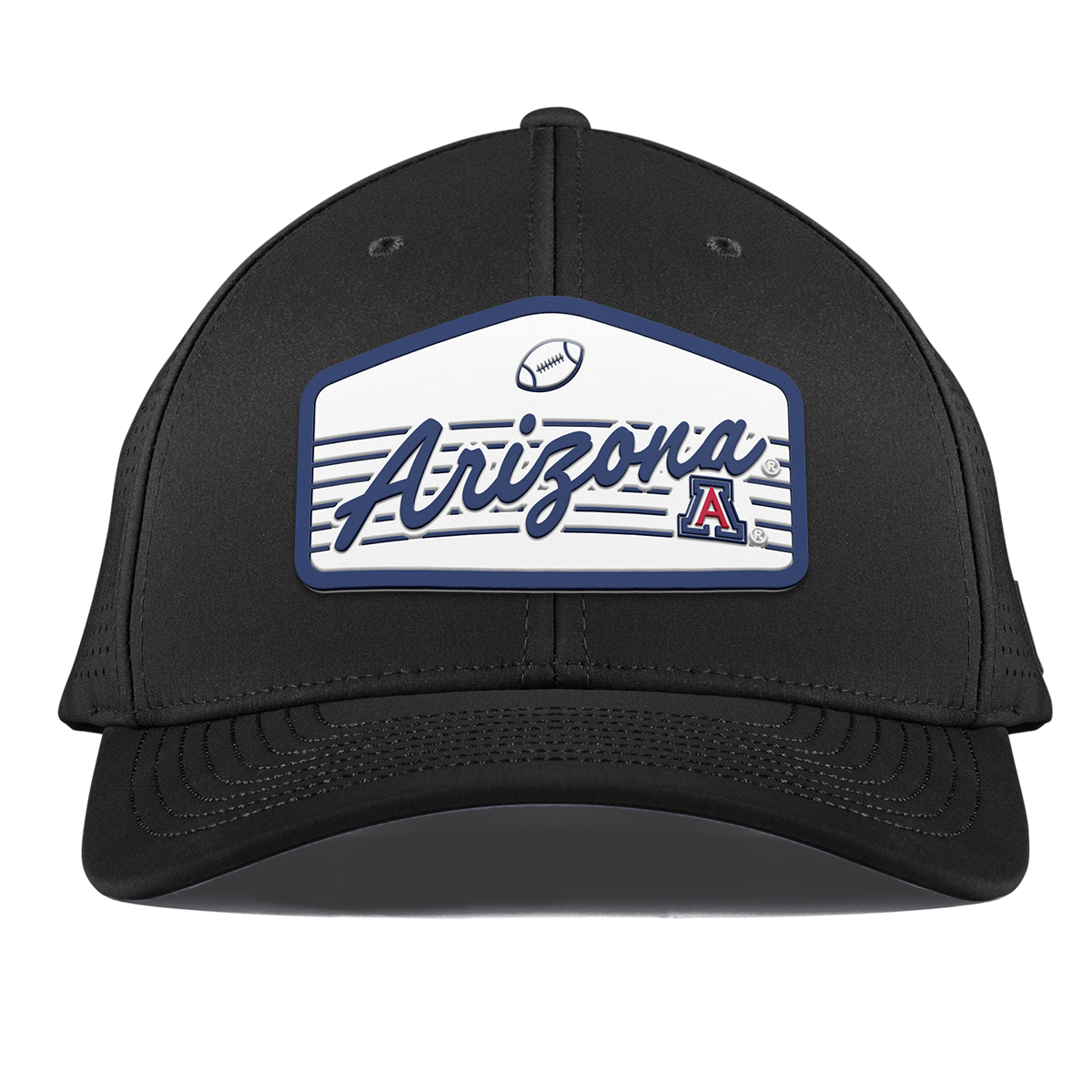 University of Arizona "Wildcats Football" Curved Elite XGen™ Black