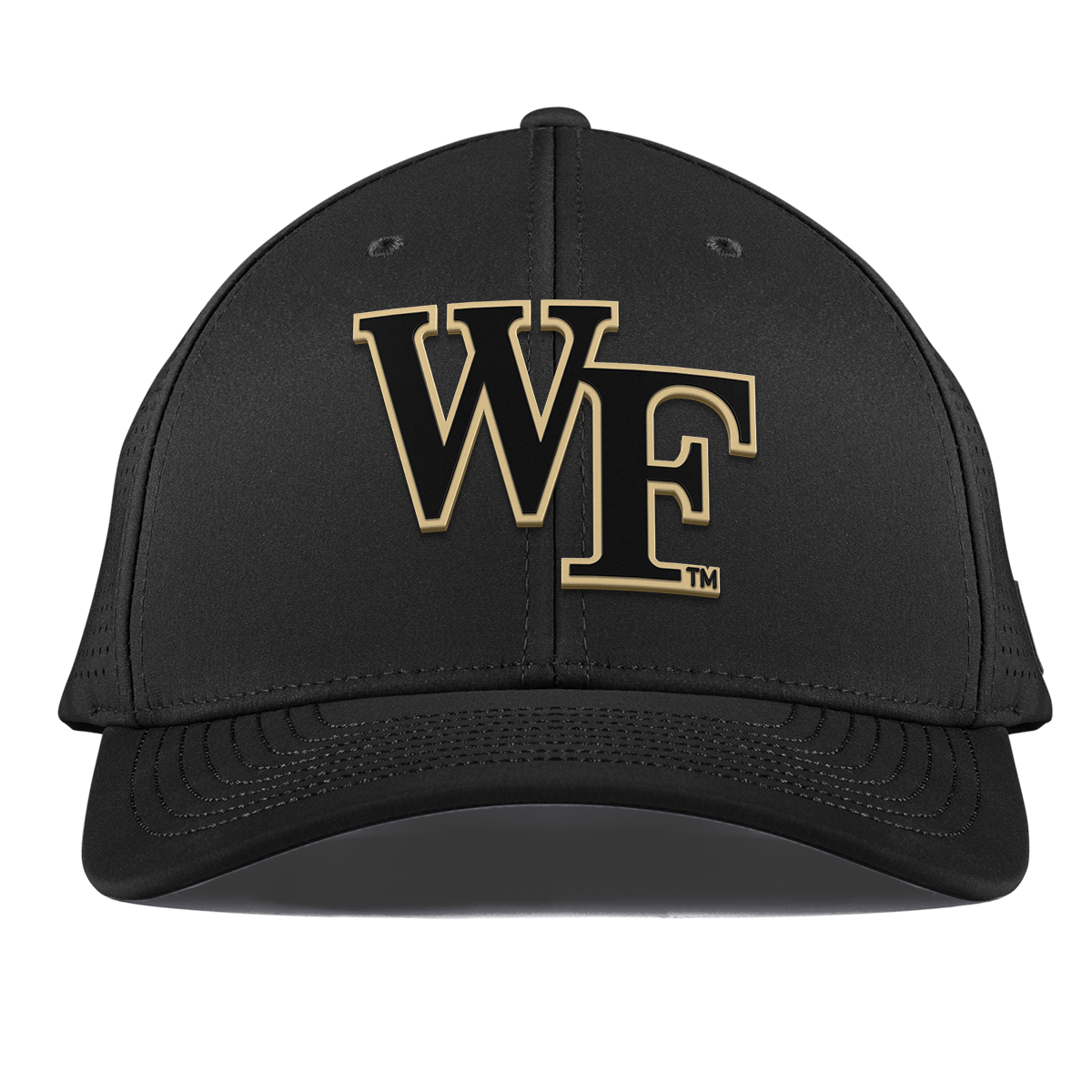 Wake Forest University "Wake Forest Block" Curved Elite XGen™ Black