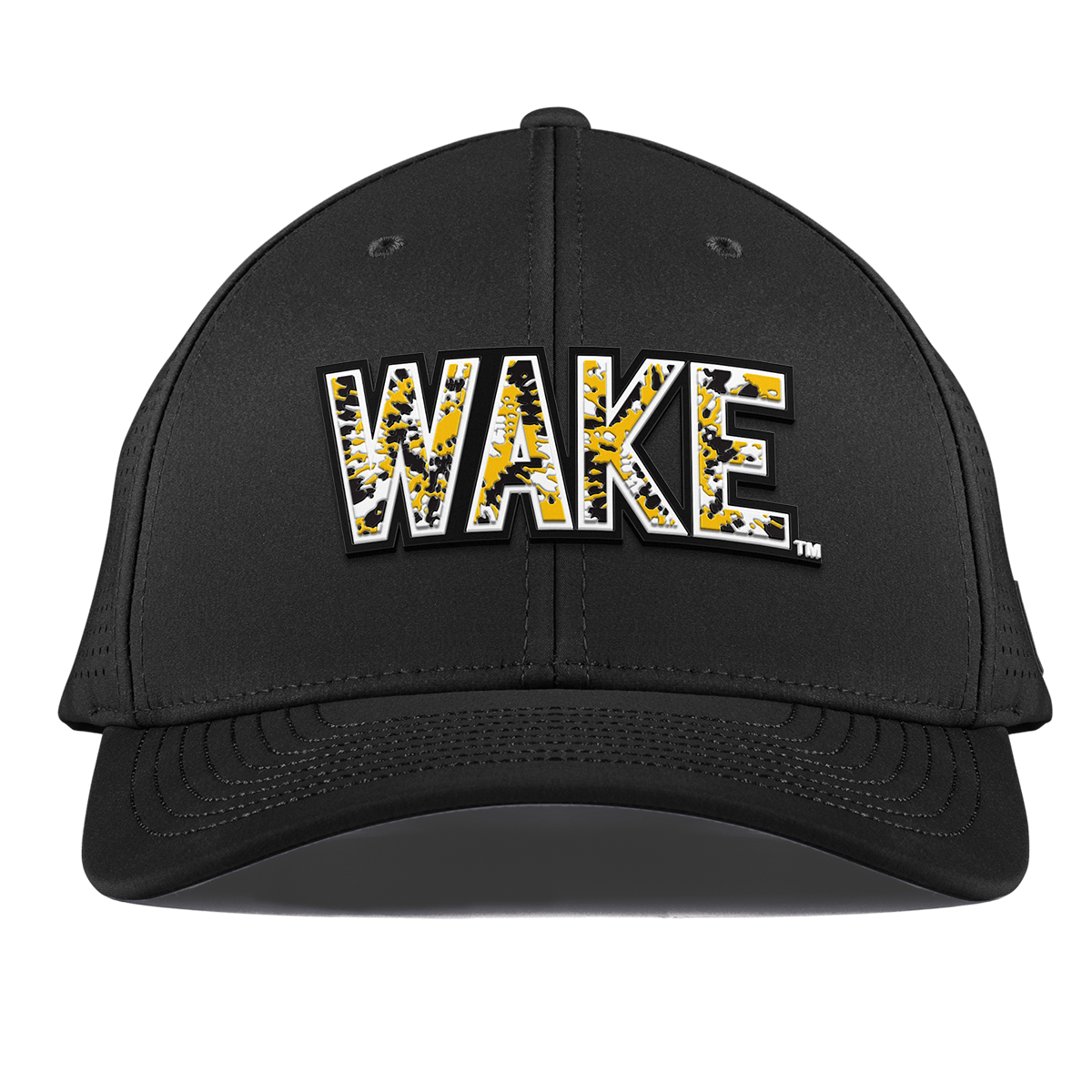 Wake Forest University "Wake Tie Dye" Curved Elite XGen Black