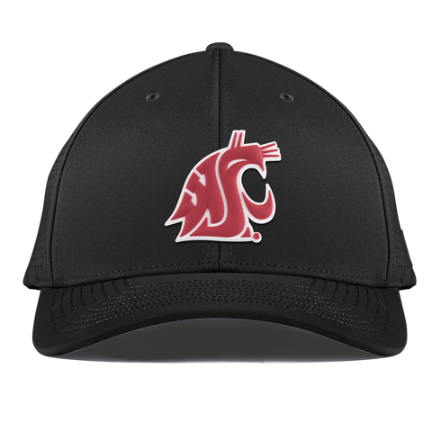 Washington State University "Washington State Team Logo" Curved Elite XGen™ Black