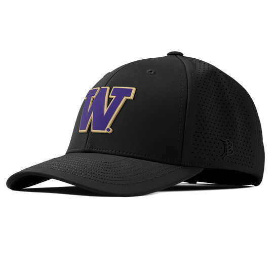 University of Washington "Washington Team Logo" Curved Elite XGen™ Black