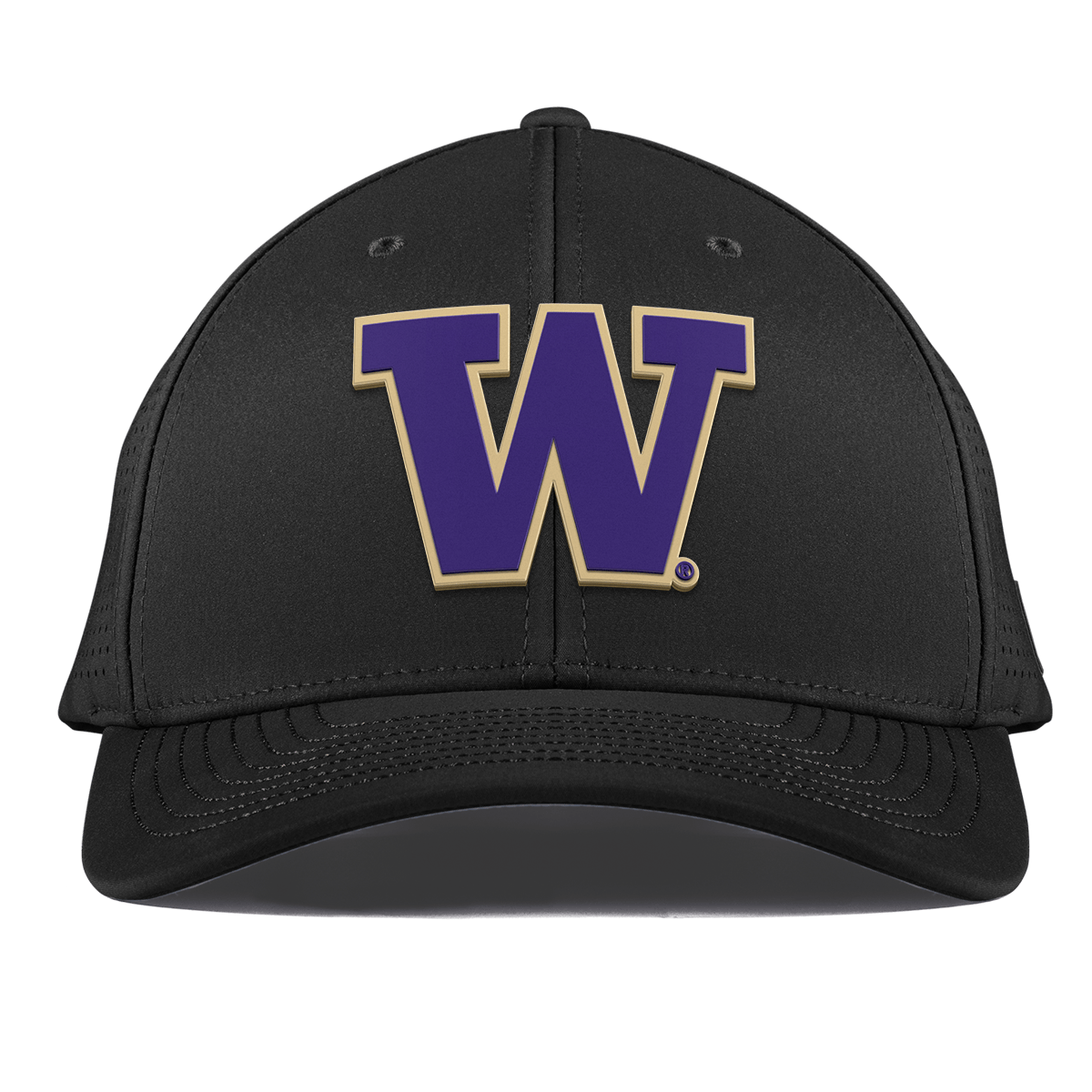 University of Washington "Washington Team Logo" Curved Elite XGen™ Black