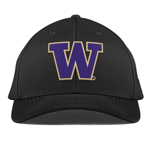 University of Washington "Washington Team Logo" Curved Elite XGen™ Black