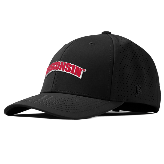 University of Wisconsin "Wisconsin Block" Curved Elite XGen™ Black