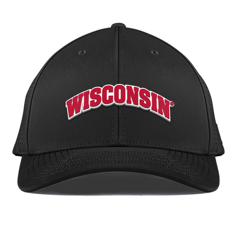 University of Wisconsin "Wisconsin Block" Curved Elite XGen™ Black