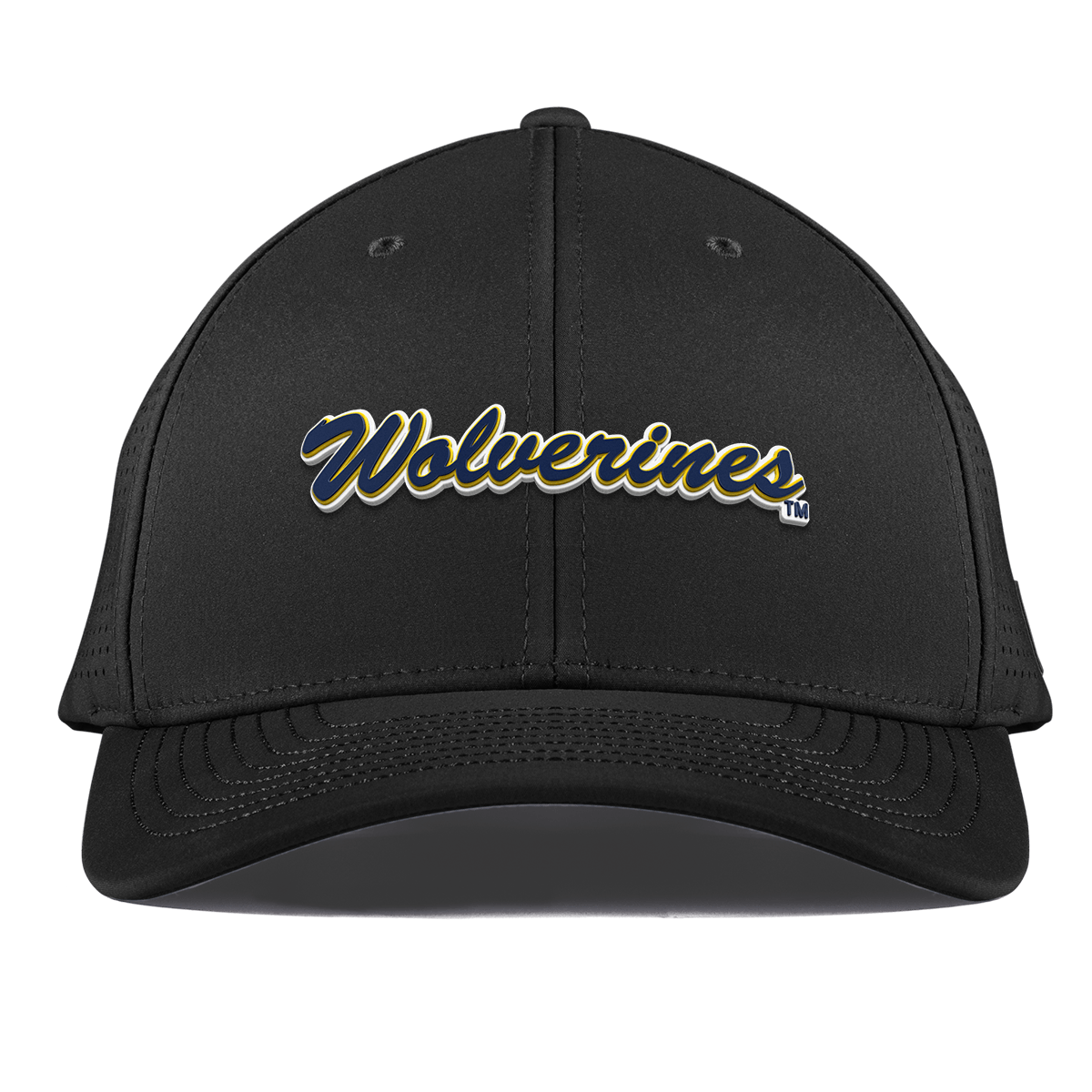 University of Michigan "Wolverines Script" Curved Elite XGen™ Black