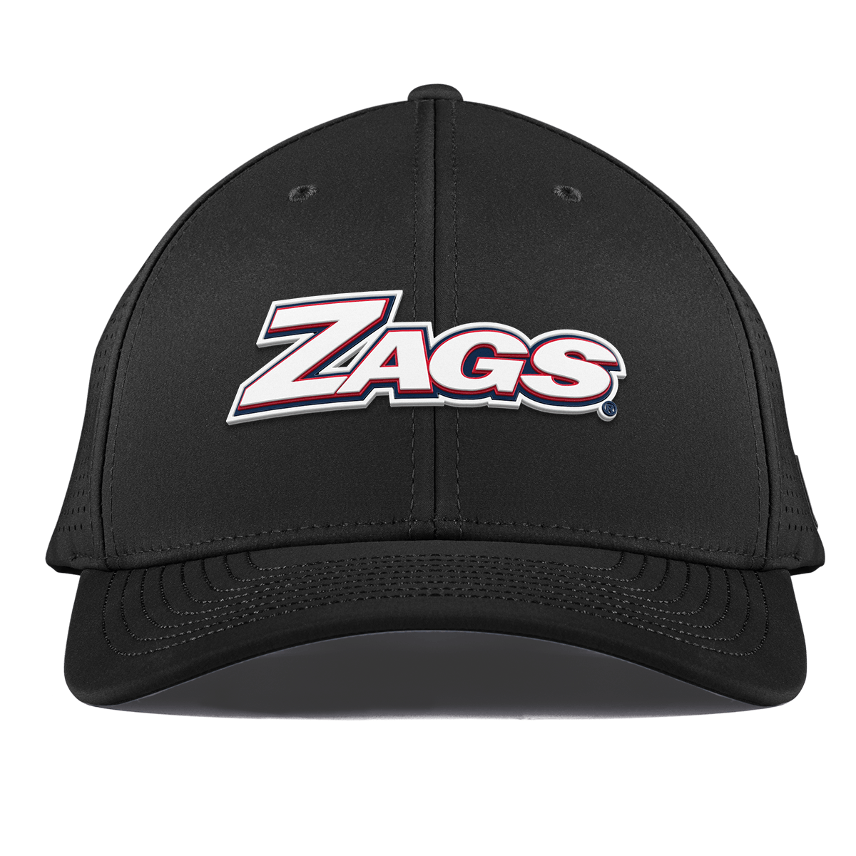 Gonzaga University "Zags Block" Curved Elite XGen™ Black