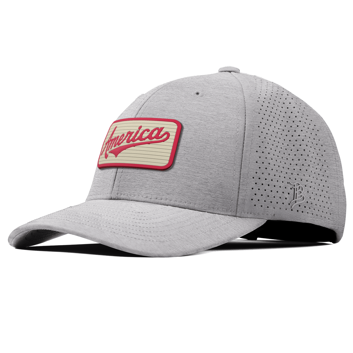 America Badge Curved Elite XGen™ Heather Gray
