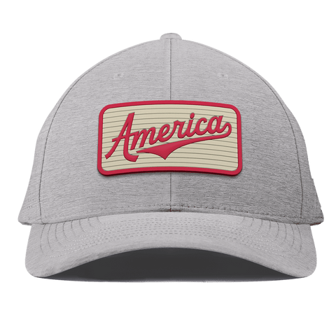 America Badge Curved Elite XGen™ Heather Gray